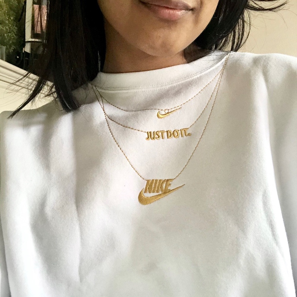 Nike chain crewneck sweatshirt NWT